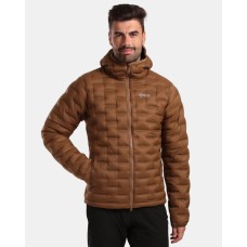 KILPI ALBA-M AM Men's Jacket – Brown, SIBERIUM DWR and EMPORIUM LOFT Synthetic Insulation