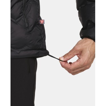 Men´s down insulated jacket Kilpi ALBERT-M Max BLK KILPI - view 4