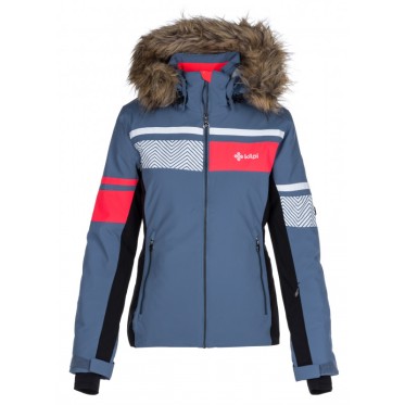 Ski jacket women Aniela Heat blue KILPI - view 2