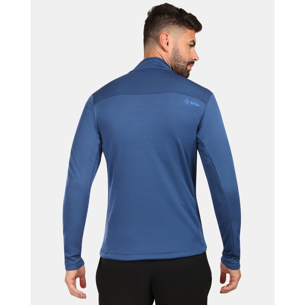 Мъжки Функционален Суичър Kilpi ERIN-M ZM (Син / Червен) | Opti-Stretch KILPI - изглед 5