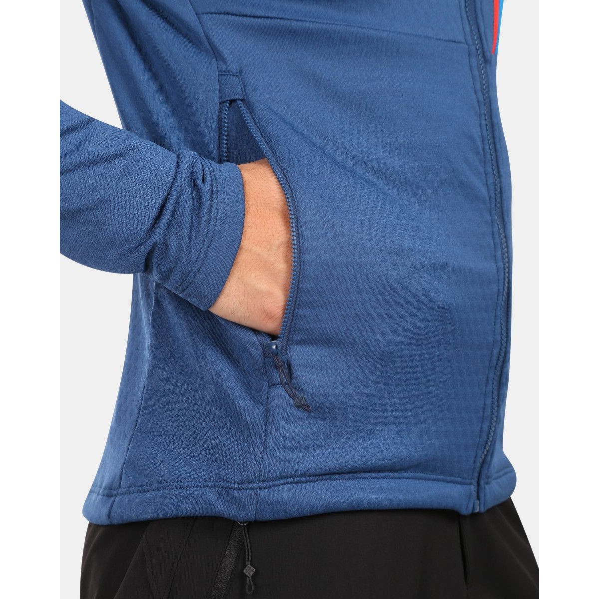 Мъжки Функционален Суичър Kilpi ERIN-M ZM (Син / Червен) | Opti-Stretch KILPI - изглед 8