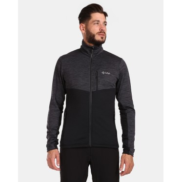 Men´s stretch middle layer Kilpi ERIN-M BLK KILPI - view 2