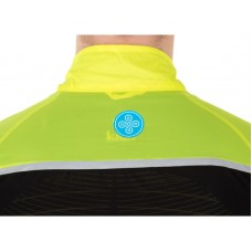 Windproof summer men's vest for biking and running Flow-M BLU KILPI - view 4