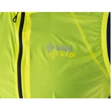 Windproof summer men's vest for biking and running Flow-M BLU KILPI - view 3