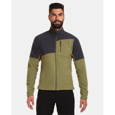 Men´s fleece middle layer Kilpi GLANDER-M GRN KILPI - view 2