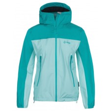 Women's jacket waterproof Kilpi Hurricane Turquoise KILPI - view 2