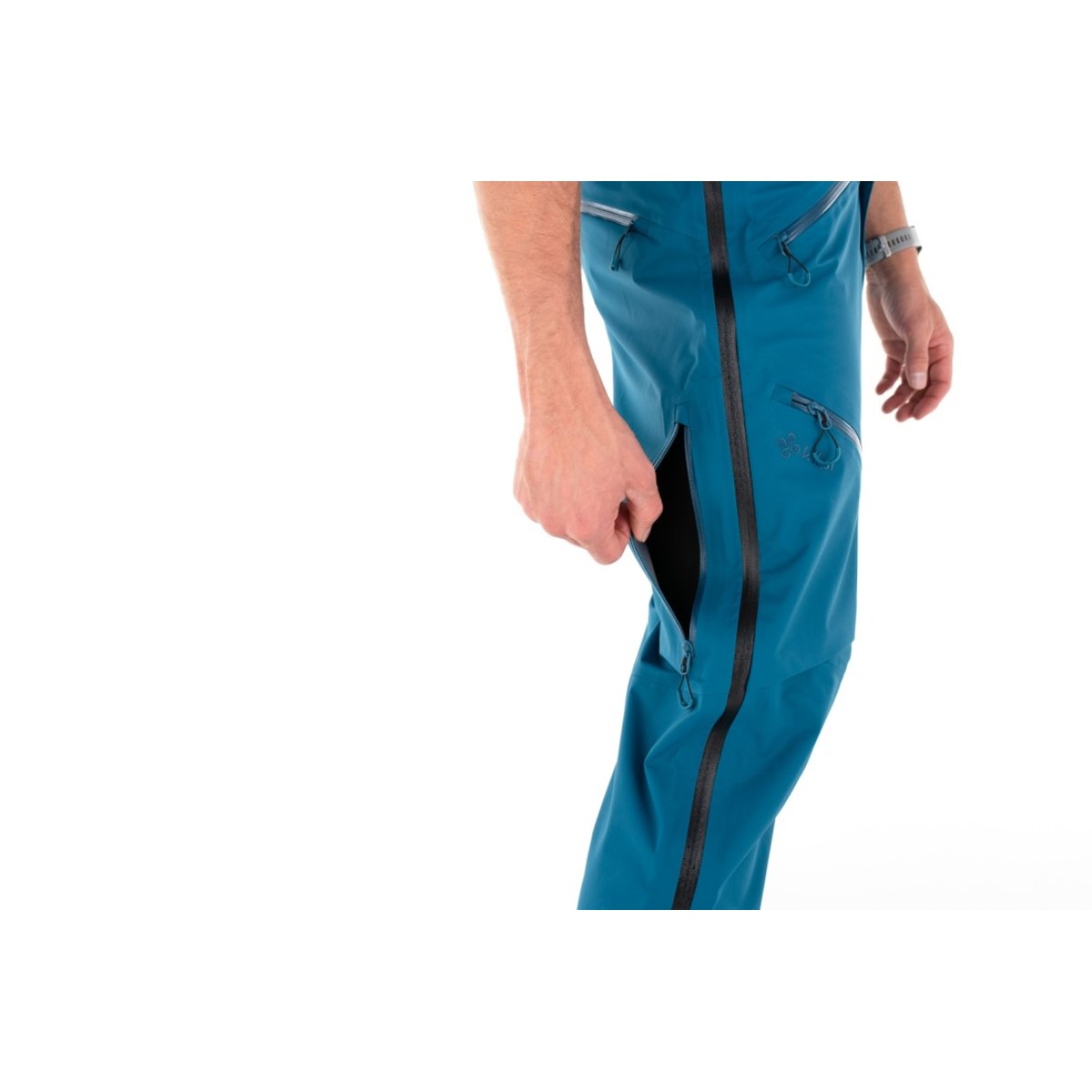 Технологичен трислоен туристически панталон Lazzaro-M TRQ KILPI - изглед 7