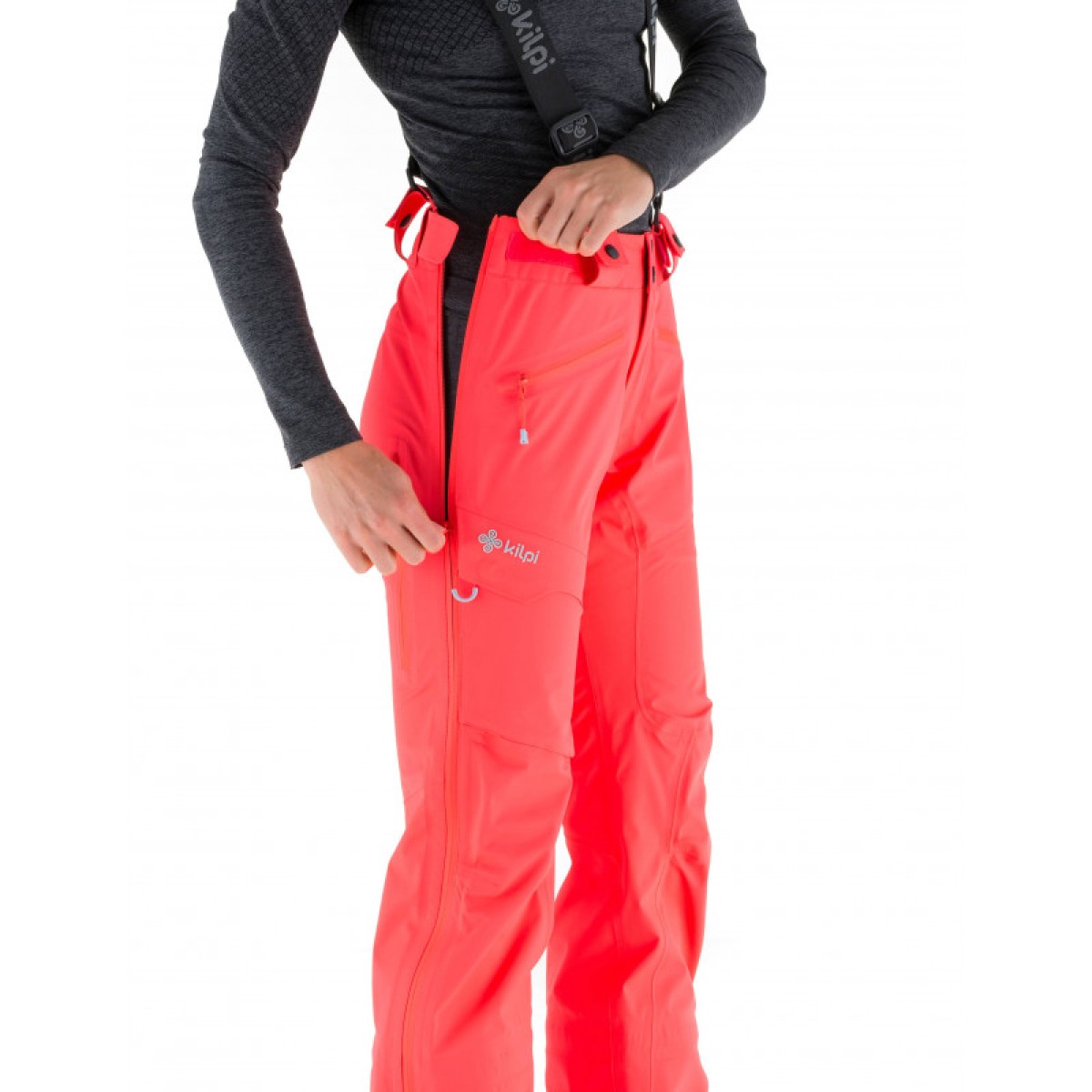 Технологичен трислоен туристически панталон Kilpi Lazzaro-W PNK KILPI - изглед 11