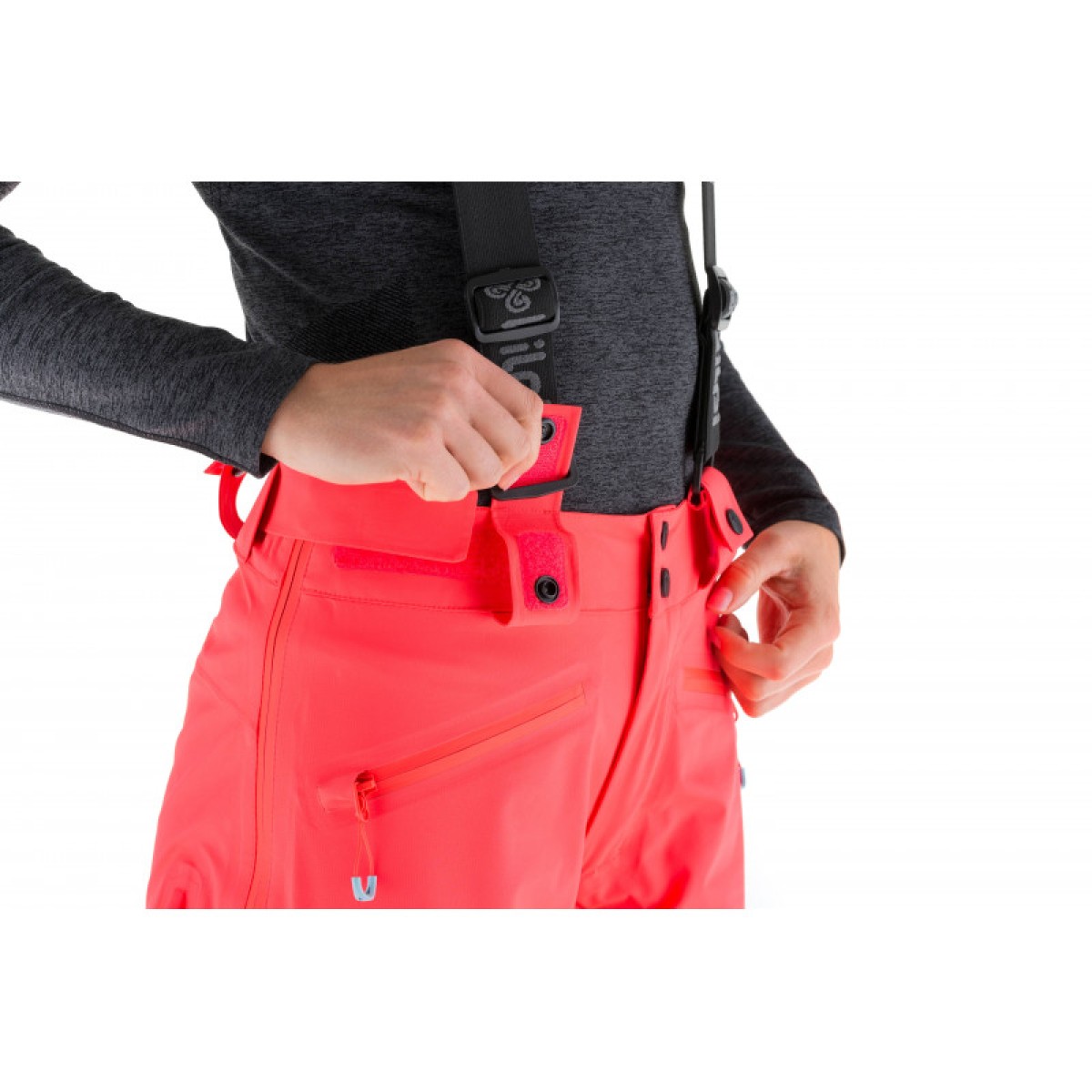 Технологичен трислоен туристически панталон Kilpi Lazzaro-W PNK KILPI - изглед 13