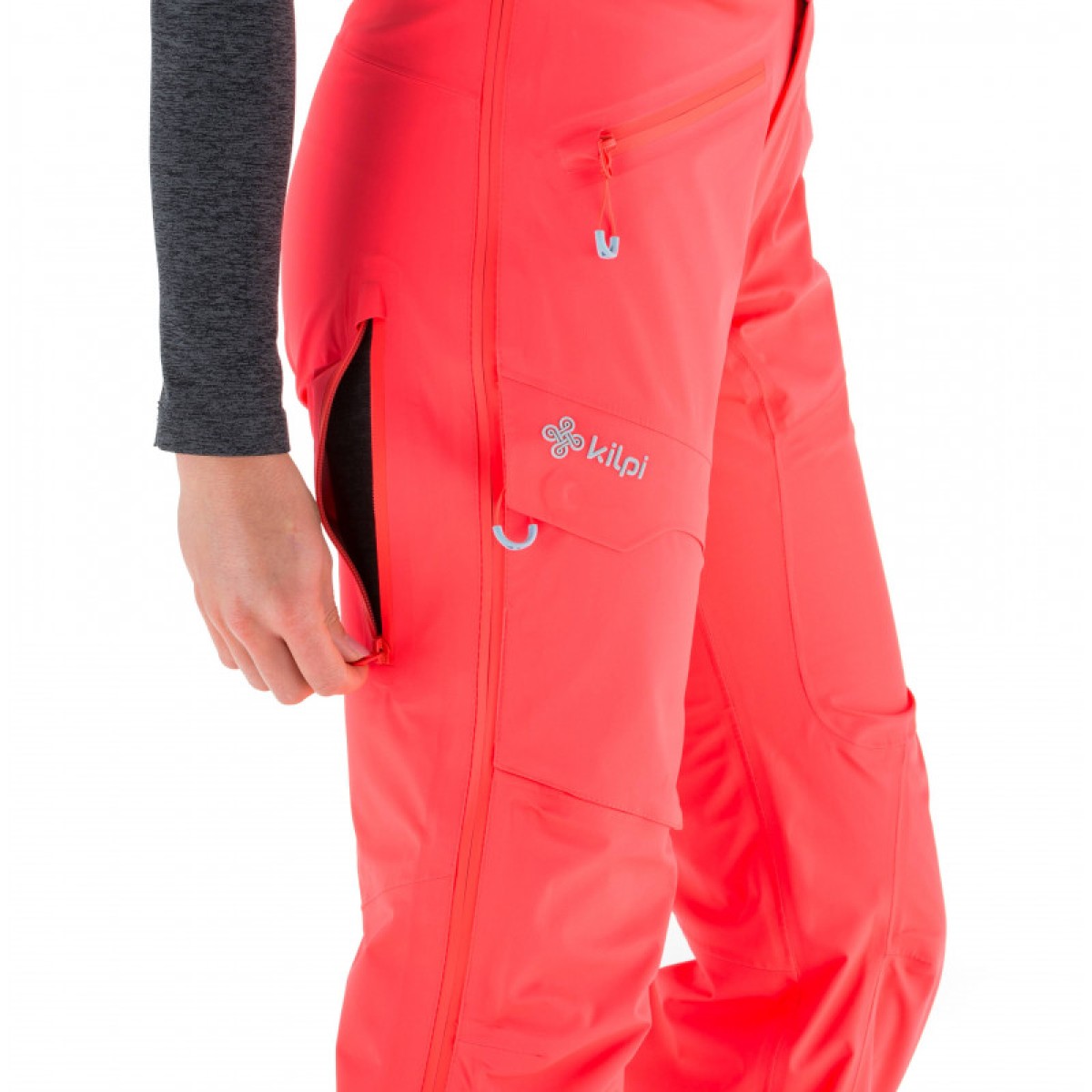 Технологичен трислоен туристически панталон Kilpi Lazzaro-W PNK KILPI - изглед 9