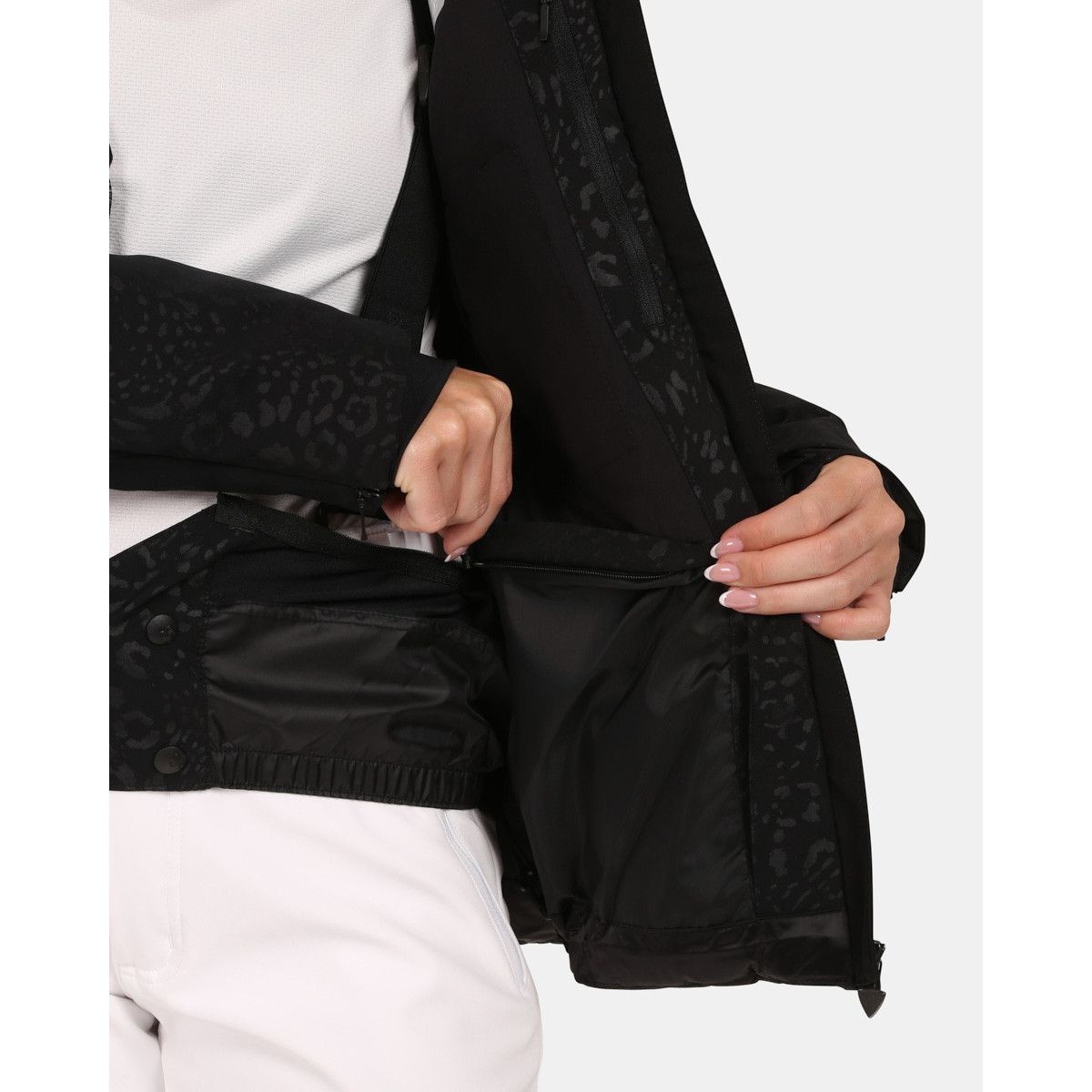 Women´s ski jacket with integrated heating system LENA-W KILPI - view 6 - Extreme-bg.com Women´s ski jacket with integrated heating system LENA-W KILPI - view 6