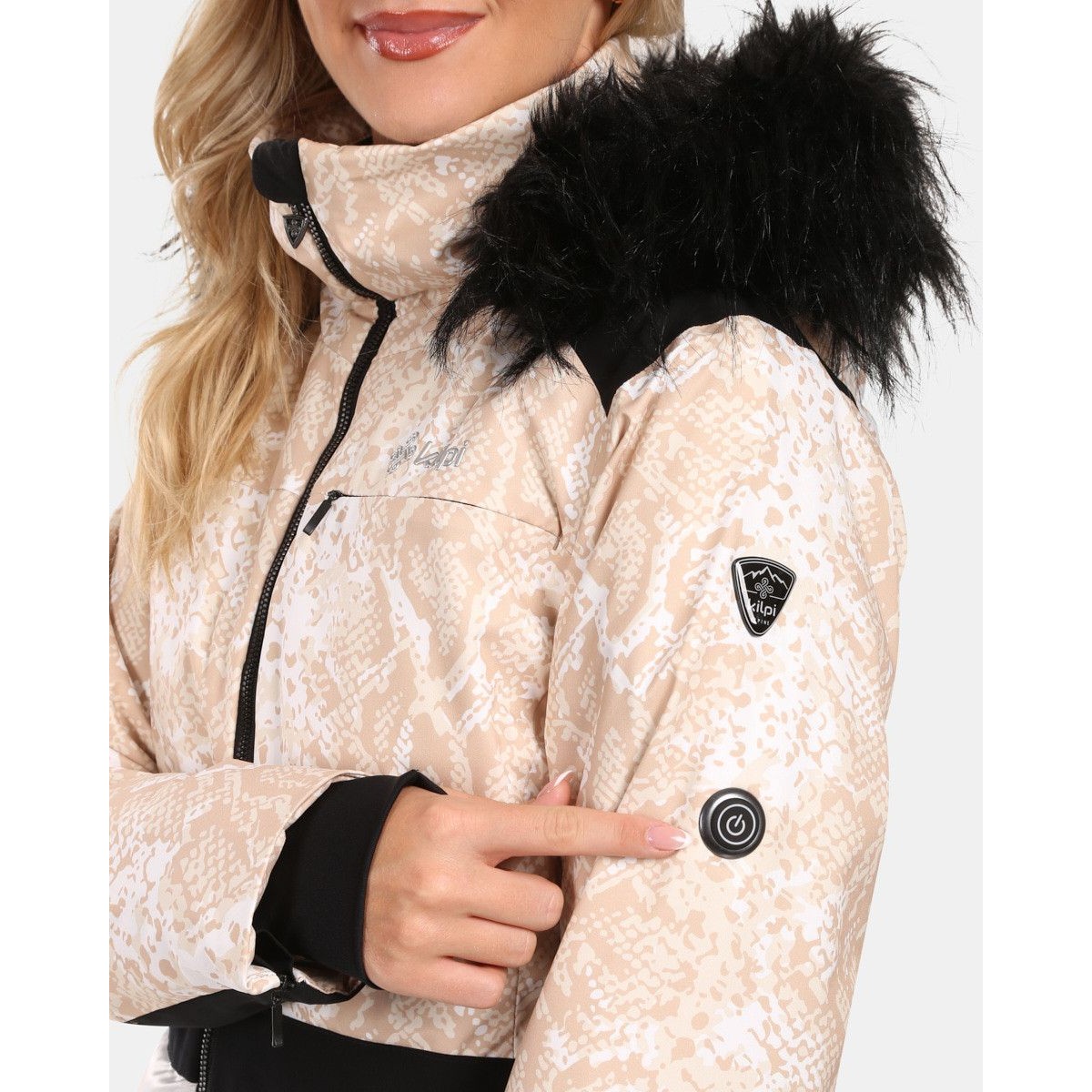 Women´s ski jacket with integrated heating system LENA-W KILPI - view 11 - Extreme-bg.com Women´s ski jacket with integrated heating system LENA-W KILPI - view 11