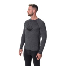 Men´s merino wool base layer Kilpi MAVORA TOP-M DGY KILPI - view 5