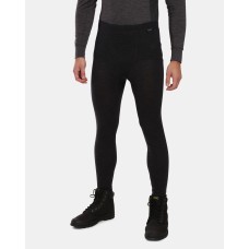 Men´s merino wool base layer Kilpi MAVORA BOTTOM-M BLK KILPI - view 2