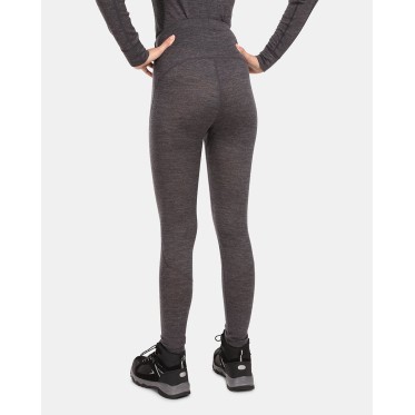 Women´s merino wool base layer Kilpi MAVORA BOTTOM-W DGY KILPI - view 3