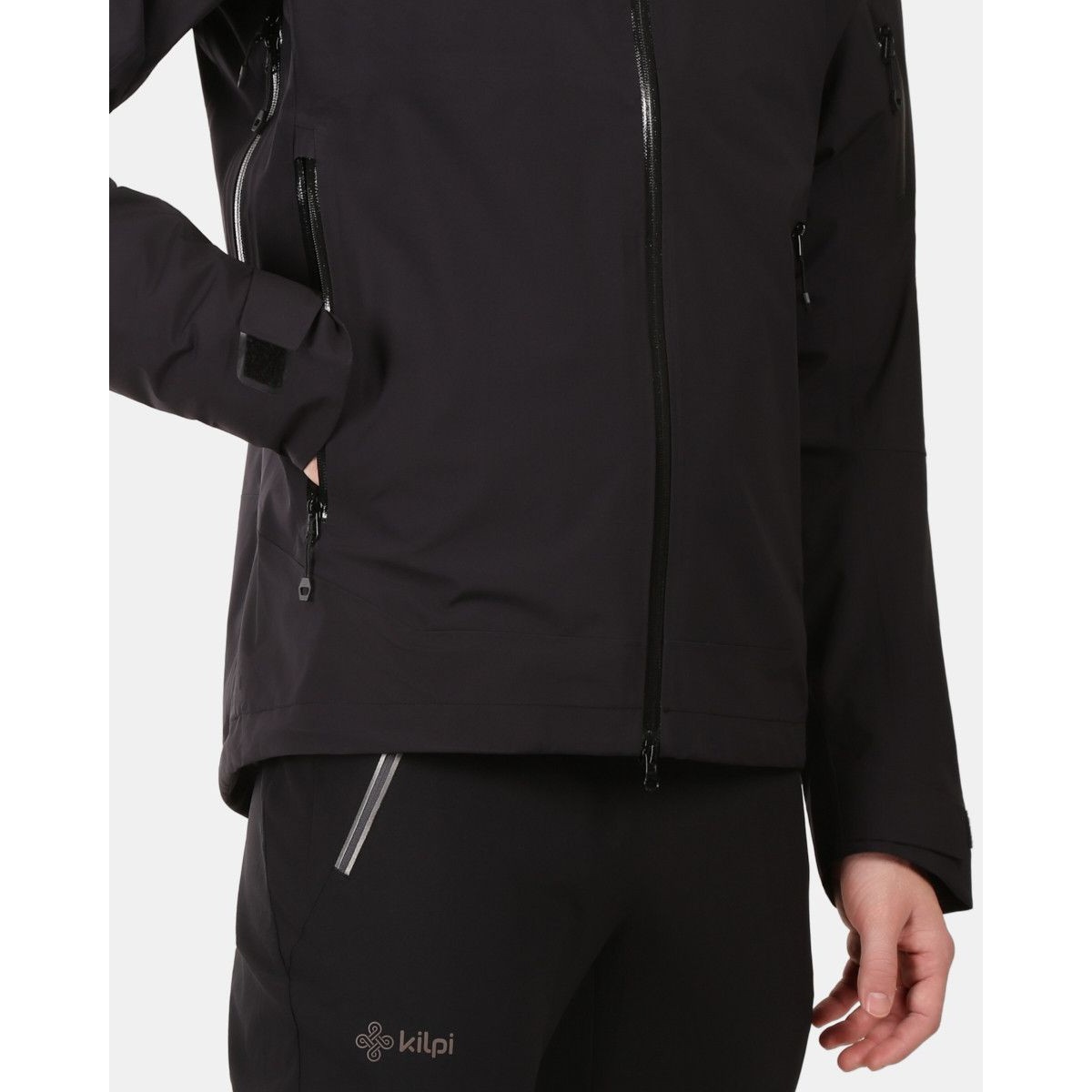 Мъжко Трислойно Хардшел Яке Kilpi MAMBA-M - Черно KILPI - изглед 9