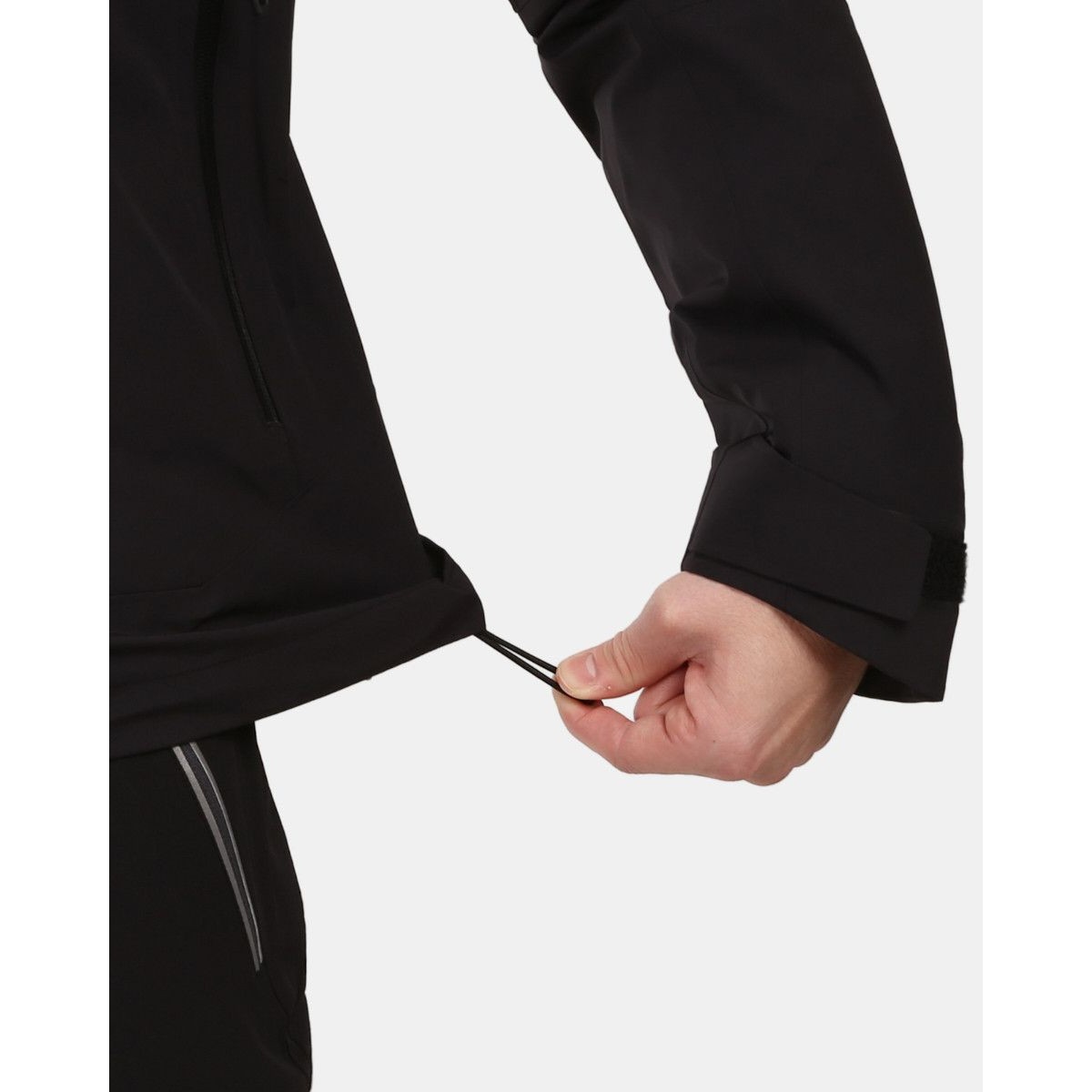 Мъжко Трислойно Хардшел Яке Kilpi MAMBA-M - Черно KILPI - изглед 8