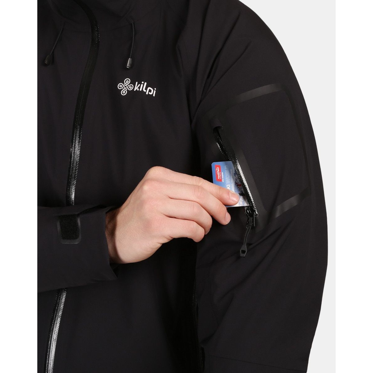 Мъжко Трислойно Хардшел Яке Kilpi MAMBA-M - Черно KILPI - изглед 6