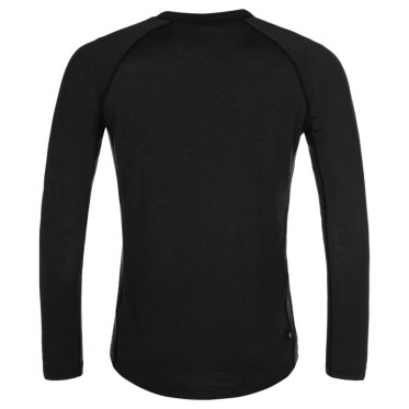 Мъжка мерино термо блуза Kilpi Mavora top-M BLK KILPI - изглед 3