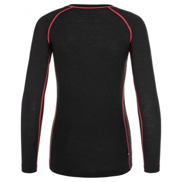 Дамска мерино термо блуза Kilpi Mavora top-W BLK KILPI - изглед 3