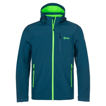 Men's softshell jacket Kilpi Milo-M Turquoise KILPI - view 2