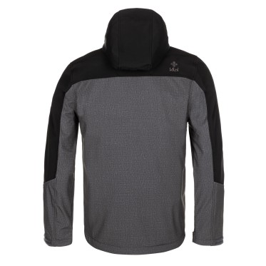 Мъжко софтшел яке Kilpi Milo-M dark grey KILPI - изглед 3