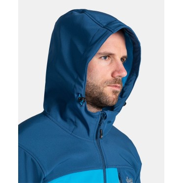 Men´s softshel jacket Kilpi RAVIO-M BLU KILPI - view 4