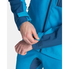 Men´s softshel jacket Kilpi RAVIO-M BLU KILPI - view 6