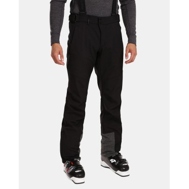 Men´s softshell ski pants Kilpi RHEA-M BLK KILPI - view 2
