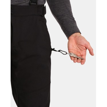 Men´s softshell ski pants Kilpi RHEA-M BLK KILPI - view 6