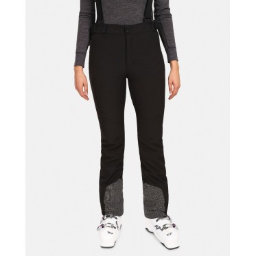 Women´s softshell ski pants Kilpi RHEA-W Max BLK KILPI - view 2