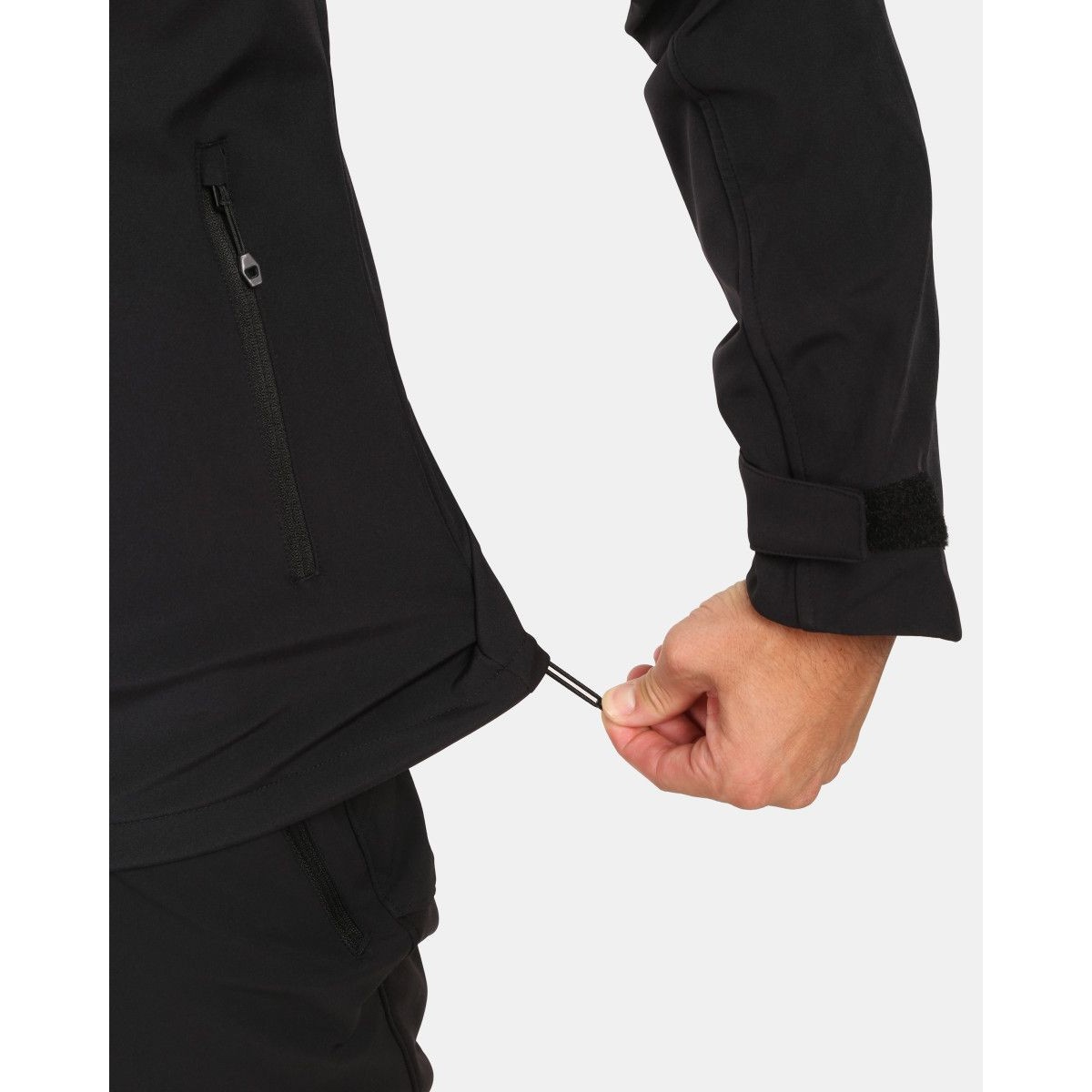 Мъжко Софтшел Яке Kilpi RAVIO-M Черно | Голям Размер (5XL) KILPI - изглед 3