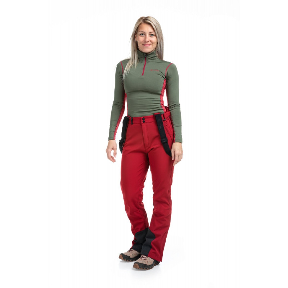 Ски софтшел дамски панталон Rhea-W DRD KILPI - изглед 5