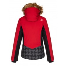 Ladies ski jacket Tessa red KILPI - view 3