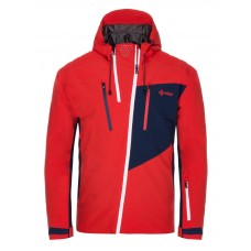 Men ski jacket Thal red KILPI - view 2