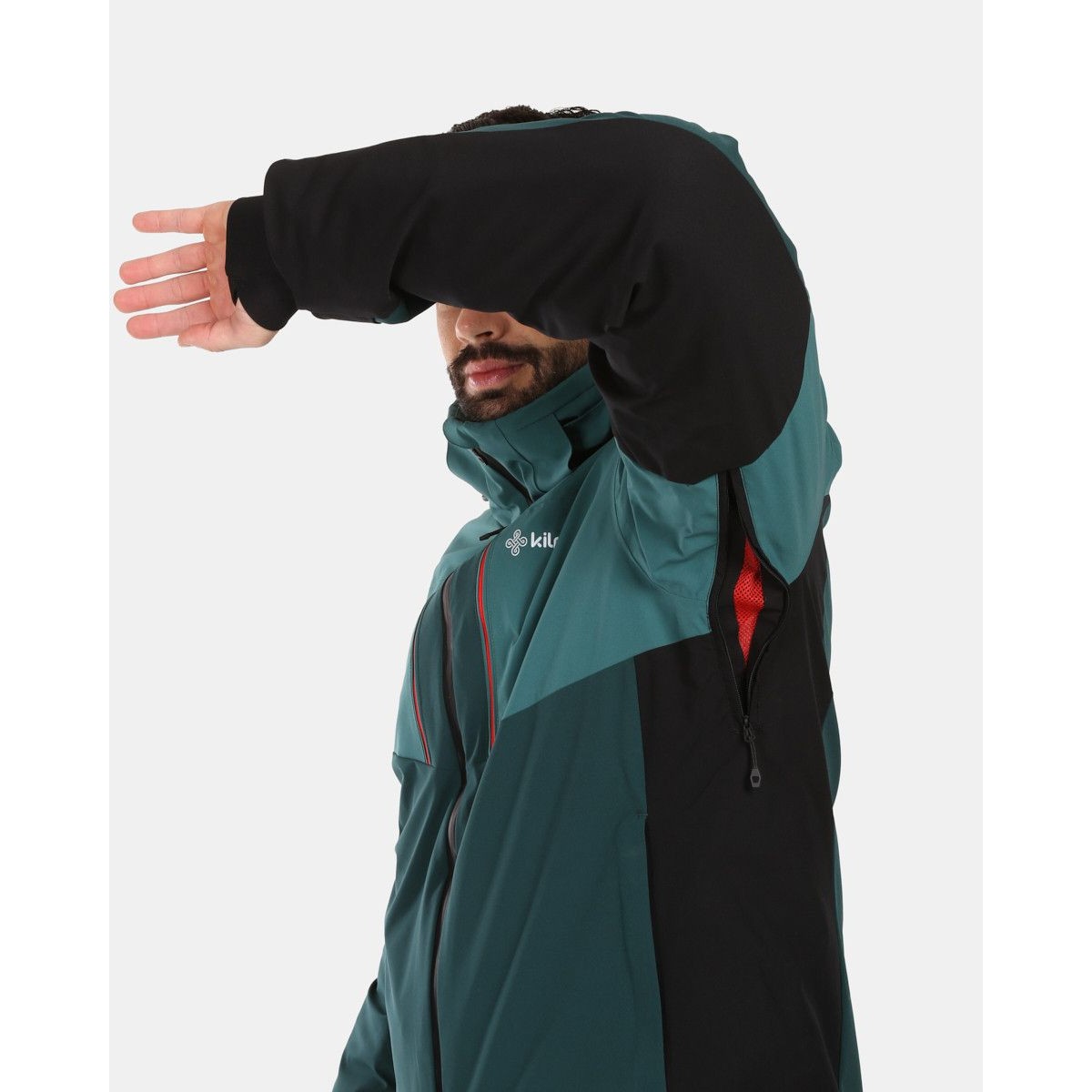 Мъжко ски яке TONNSI-M ZMX - Водоустойчиво и Дишащо KILPI - изглед 11 - Extreme-bg.com Мъжко ски яке TONNSI-M ZMX - Водоустойчиво и Дишащо KILPI - изглед 11