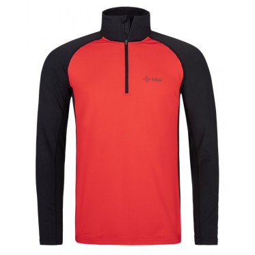 Man's thermal second layer blouse Kilpi Willie-M RED KILPI - view 2