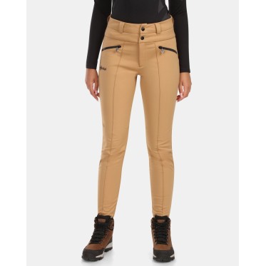 Дамски Ски Клин Kilpi MAURA-W ZL Бежов | Slim Fit | 10 000 мм KILPI - изглед 1