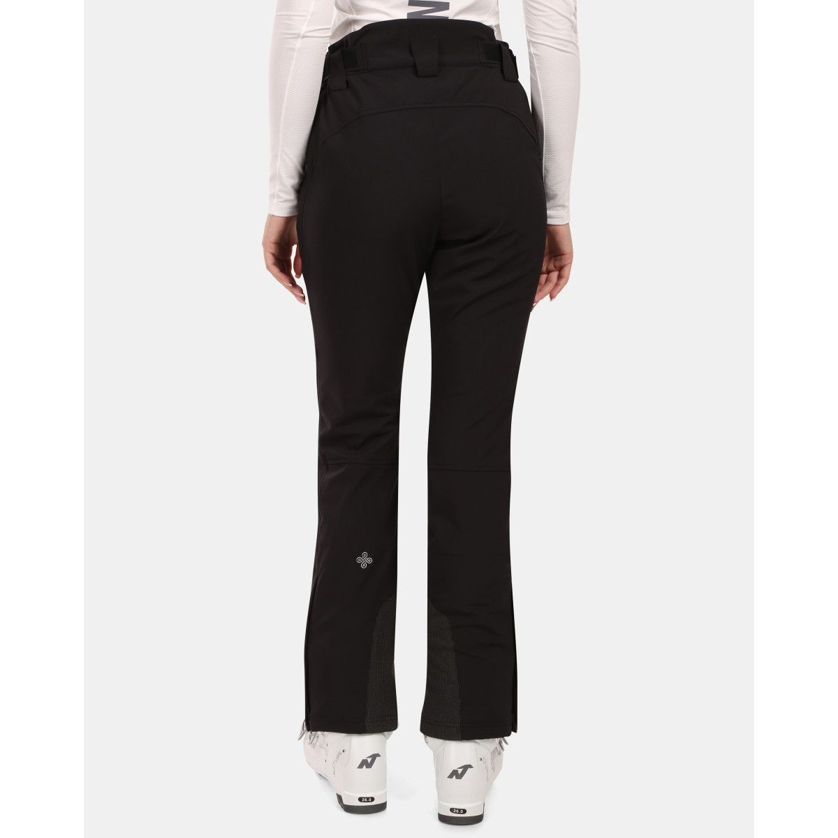 Дамски Софтшел Ски Панталон Kilpi RHEA-W ZL Черен | PFC Free | 10 000 мм KILPI - изглед 3 - Extreme-bg.com Дамски Софтшел Ски Панталон Kilpi RHEA-W ZL Черен | PFC Free | 10 000 мм KILPI - изглед 3