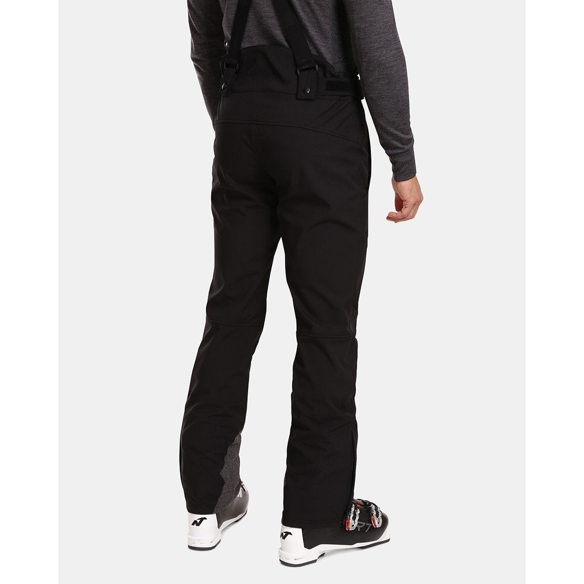 Мъжки Софтшел Ски Панталон Kilpi RHEA-M UM Черен | PFC Free | 10 000 мм KILPI - изглед 6