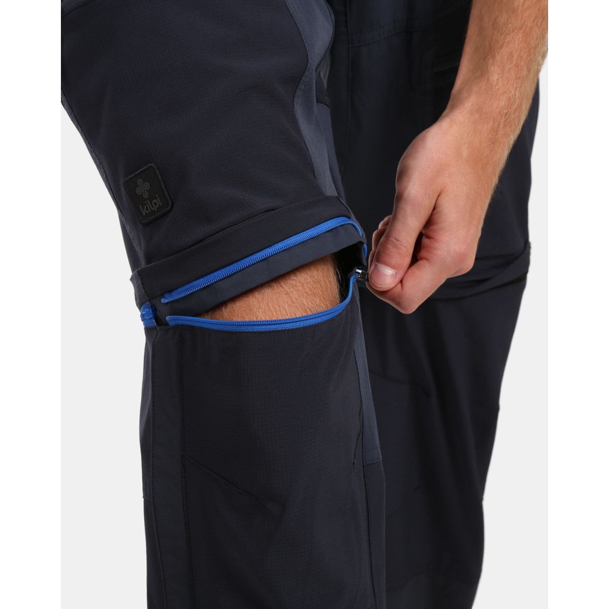 Мъжки панталони 2-в-1 Kilpi HOSIO-M – Тъмносини (Dark Blue) | Туризъм и Открито KILPI - изглед 8