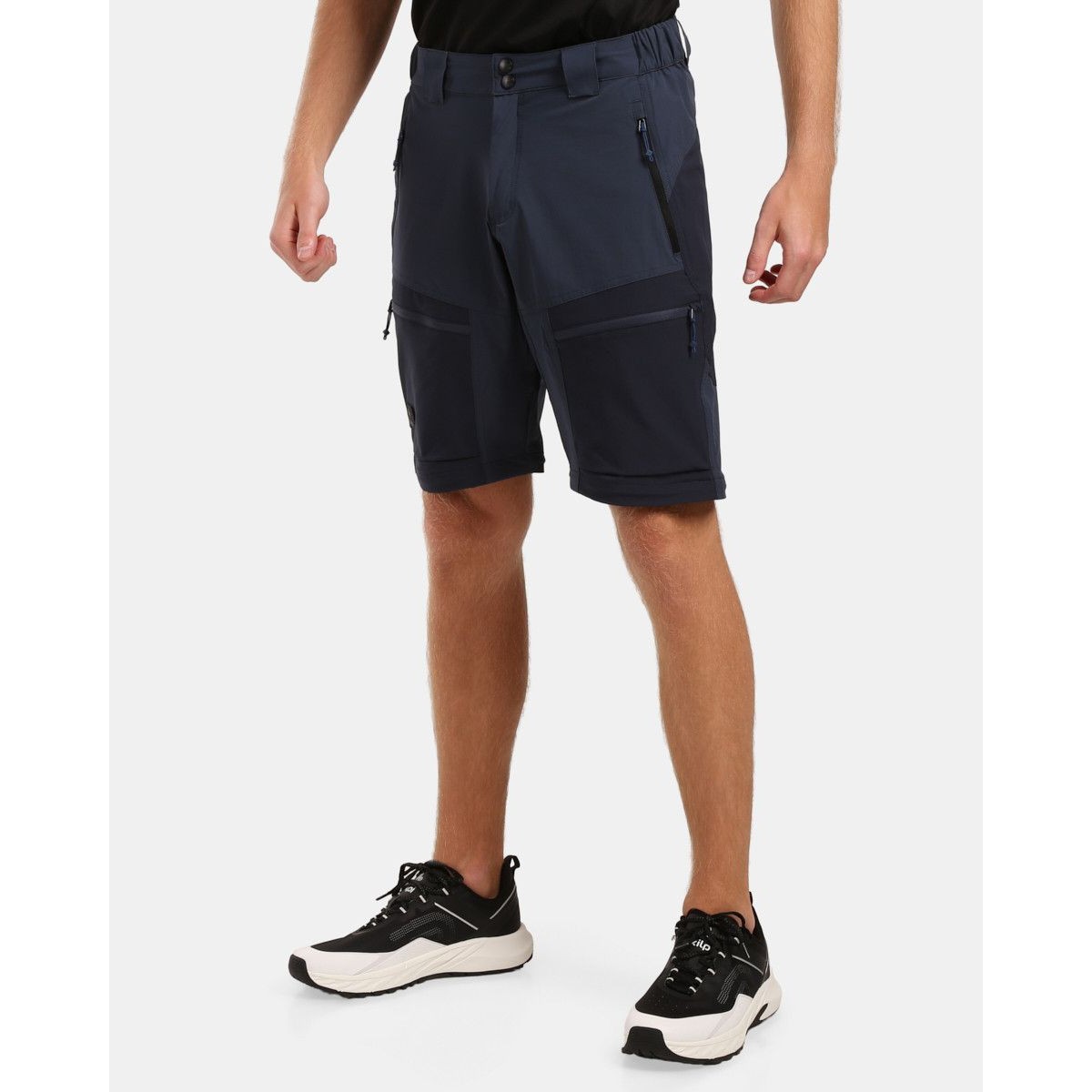 Мъжки панталони 2-в-1 Kilpi HOSIO-M – Тъмносини (Dark Blue) | Туризъм и Открито KILPI - изглед 9