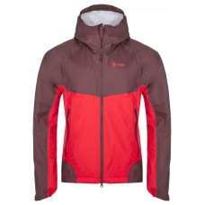 Men travel waterproof jacket Kilpi Hurricane-M RED N KILPI - view 2