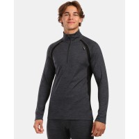 Men's Thermal Top Kilpi JAGER-M ZM| 100% Merino Wool | Zip Neck