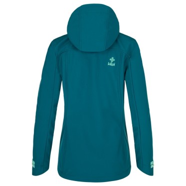 Дамско софтшел яке Kilpi Ravia-W turquoise KILPI - изглед 3