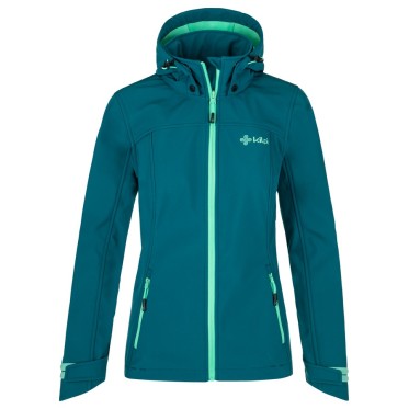 Дамско софтшел яке Kilpi Ravia-W turquoise KILPI - изглед 2