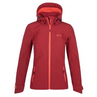 Дамско софтшел яке Kilpi Ravia-W dark red KILPI - изглед 2