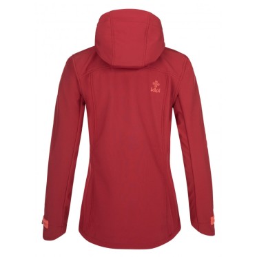 Дамско софтшел яке Kilpi Ravia-W dark red KILPI - изглед 3
