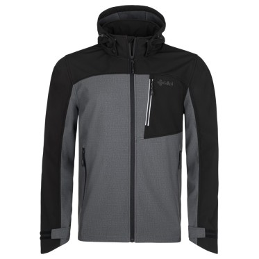 Мъжко софтшел яке Kilpi Ravio-M dark grey KILPI - изглед 2