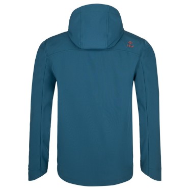 Мъжко софтшел яке Kilpi Ravio-M turquoise KILPI - изглед 3